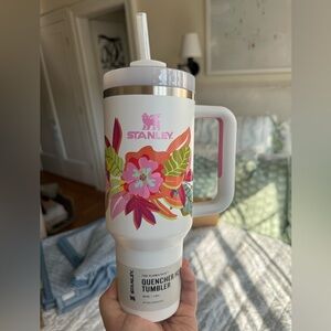 Brand New! Stanley Quencher H2.0 Tumbler, 40 oz, Frost Tropic